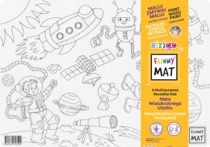 Opakowanie Transparentna mata Strigo Funny Mat Space 25x35 cm