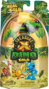 Opakowanie TreasureX Dino Gold Figurka Seria 2 mix
