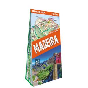 Okładka książki Trekking map Madeira 1:50 000 lam w.2024