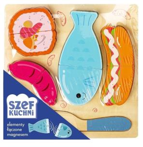 Trening krojenia - ryba. Wydawca: Daffi. Multiszop.pl Opakowanie Trening krojenia - ryba