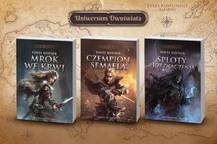 Okładka książki Trylogia Mitrys, Kroniki Dwuświata - pakiet