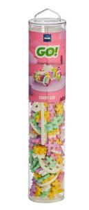 Tuba Cars Candy 200 elementów. Wydawca: PLUS-PLUS. Multiszop.pl Opakowanie Tuba Cars Candy 200 elementów
