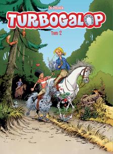 Turbogalop. Tom 2. Autor: Benoît Du Peloux. Multiszop.pl Okładka książki Turbogalop. Tom 2