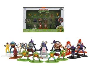 Opakowanie Turtles figurki metalowe 18szt