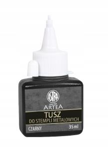 Opakowanie Tusz do stempli metalowych Astra 35 ml czarny