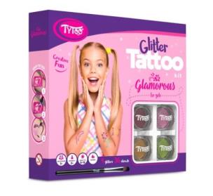 Opakowanie Tytoo Brokatowe tatuaże zestaw piękny