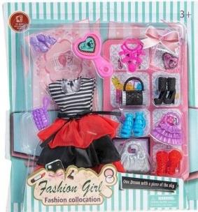 Ubranka dla lalki mix. Wydawca: Anek. Multiszop.pl Opakowanie Ubranka dla lalki mix