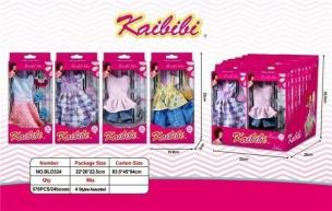 Opakowanie Ubranko dla lalki Codzienne kreacje mix