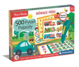Opakowanie Uczę się bawiąc. Mówiące pióro 500 pytań Pojazdy