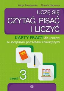 Okładka książki Uczę się czytać, pisać i liczyć KP cz.3 w.2023