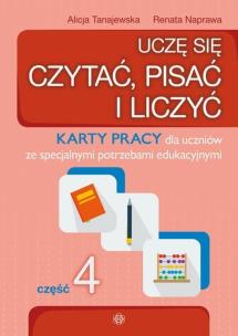 Okładka książki Uczę się czytać, pisać i liczyć KP cz.4 w.2023