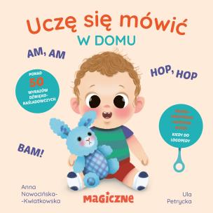Uczę się mówić. W domu. Autor: Petrycka Urszula. Multiszop.pl Okładka książki Uczę się mówić. W domu