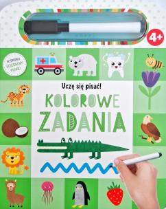 Okładka książki Uczę się pisać! Kolorowe zadania