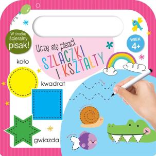 Okładka książki Uczę się pisać! Szlaczki i kształty