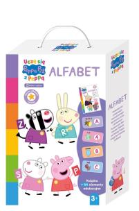 Uczę się z Peppą. Alfabet. Autor:   Praca zbiorowa. Multiszop.pl Okładka książki Uczę się z Peppą. Alfabet