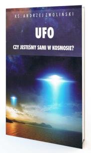 Ufo. Czy jesteśmy sami w kosmosie. Autor: Andrzej Zwoliński. Multiszop.pl Okładka książki Ufo. Czy jesteśmy sami w kosmosie