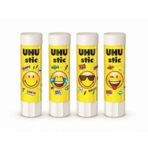 Opakowanie UHU Klej w sztyfcie Smiley 21g/12 sztuk display