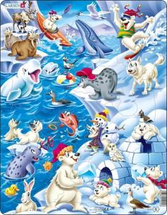 Opakowanie Układanka Arktyczny lód 36 elementów