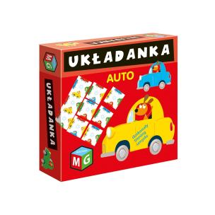 Układanka Auta. Wydawca: MULTIGRA. Multiszop.pl Opakowanie Układanka Auta