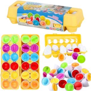 Opakowanie Układanka edukacyjna jajka owoce