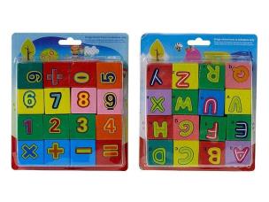 Opakowanie Układanka klocki 16 elementów MIX