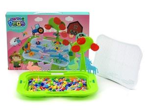 Opakowanie Układanka koralikowa z pojemnikiem