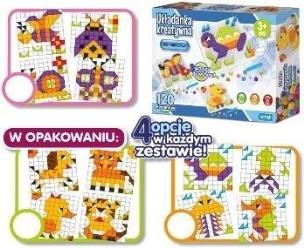 Układanka kreatywna E-Edu 120el mix. Wydawca: Artyk. Multiszop.pl Opakowanie Układanka kreatywna E-Edu 120el mix