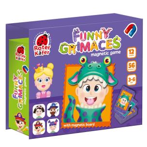 Opakowanie Układanka magnetyczna Śmieszne grymasy
