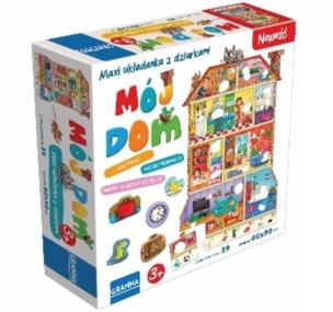 Okładka książki Układanka maxi Mój dom GRANNA