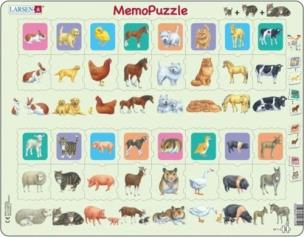 Układanka Memo Duet Matka i dziecko 32 elementy. Wydawca: Larsen. Multiszop.pl Opakowanie Układanka Memo Duet Matka i dziecko 32 elementy