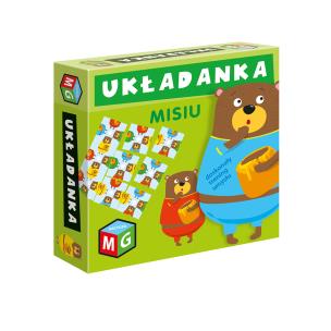 Układanka Misiu. Wydawca: MULTIGRA. Multiszop.pl Opakowanie Układanka Misiu