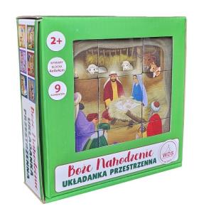 Okładka książki Układanka przestrzenna - Boże Narodzenie