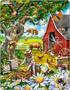 Opakowanie Układanka Pszczelarstwo 53 elementy