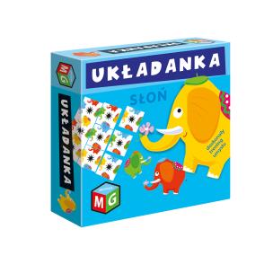 Układanka Słoń. Wydawca: MULTIGRA. Multiszop.pl Opakowanie Układanka Słoń