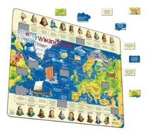 Opakowanie Układanka Wikingowie