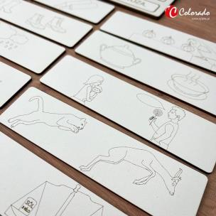 Opakowanie Układanka Zdania z sylam prymarnych cz.4