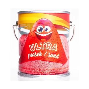 Ultra Piasek 140g czerwony. Wydawca: EPEE. Multiszop.pl Opakowanie Ultra Piasek 140g czerwony