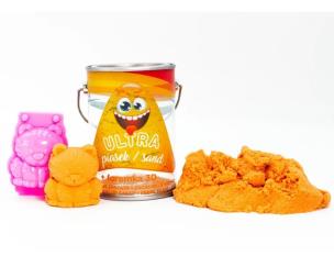 Ultra Piasek 150g pomarańczowy + foremka Tygrysek. Wydawca: EPEE. Multiszop.pl Opakowanie Ultra Piasek 150g pomarańczowy + foremka Tygrysek