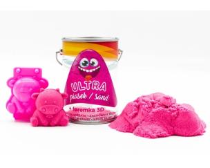 Ultra Piasek 150g różowy + foremka Krówka. Wydawca: EPEE. Multiszop.pl Opakowanie Ultra Piasek 150g różowy + foremka Krówka