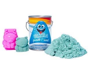 Ultra Piasek 150g turkusowy + foremka Tygrysek. Wydawca: EPEE. Multiszop.pl Opakowanie Ultra Piasek 150g turkusowy + foremka Tygrysek