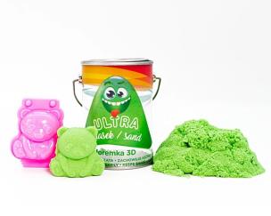 Ultra Piasek 150g zielony + foremka Panda. Wydawca: EPEE. Multiszop.pl Opakowanie Ultra Piasek 150g zielony + foremka Panda