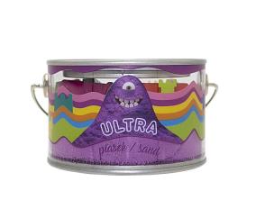 Ultra Piasek 200g fioletowy + 5 foremek Zamek. Wydawca: EPEE. Multiszop.pl Opakowanie Ultra Piasek 200g fioletowy + 5 foremek Zamek
