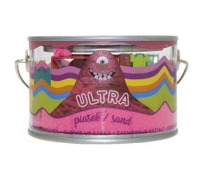 Ultra Piasek 200g różowy + 5 foremek Zwierzak. Wydawca: EPEE. Multiszop.pl Opakowanie Ultra Piasek 200g różowy + 5 foremek Zwierzak