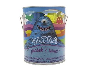 Ultra Piasek 900g niebieski + 4 foremki Pojazdy. Wydawca: EPEE. Multiszop.pl Opakowanie Ultra Piasek 900g niebieski + 4 foremki Pojazdy