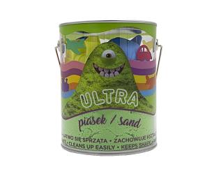 Ultra Piasek 900g zielony + 4 foremki Pojazdy. Wydawca: EPEE. Multiszop.pl Opakowanie Ultra Piasek 900g zielony + 4 foremki Pojazdy