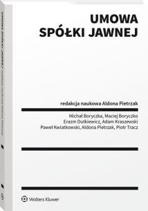 Okładka książki Umowa spółki jawnej