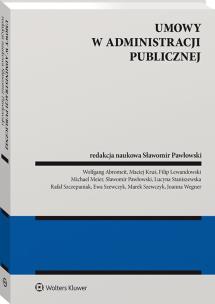 Okładka książki Umowy w administracji publicznej