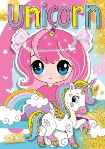 Okładka książki Unicorn. Kolorowanka