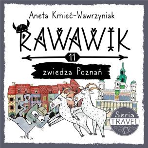 Okładka książki Uniwersum Rawawika T.11 Rawawik zwiedza Poznań