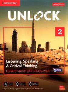 Okładka książki Unlock Level 2 Listening, Speaking and Critical Thinking Student's Book with Digital Pack